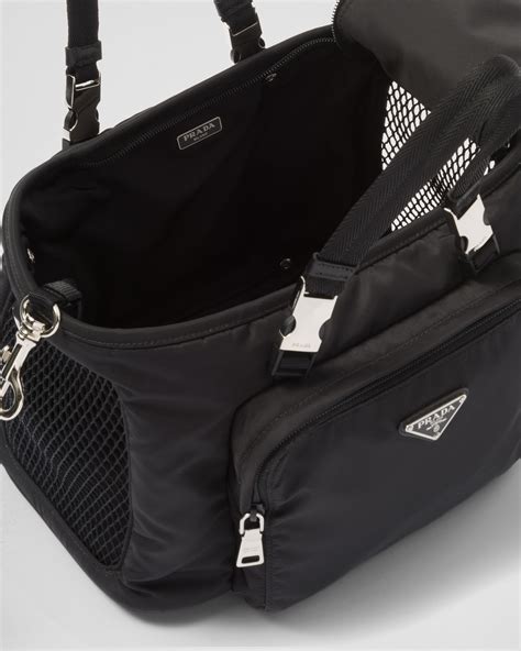 prada re nylon pet carry bag